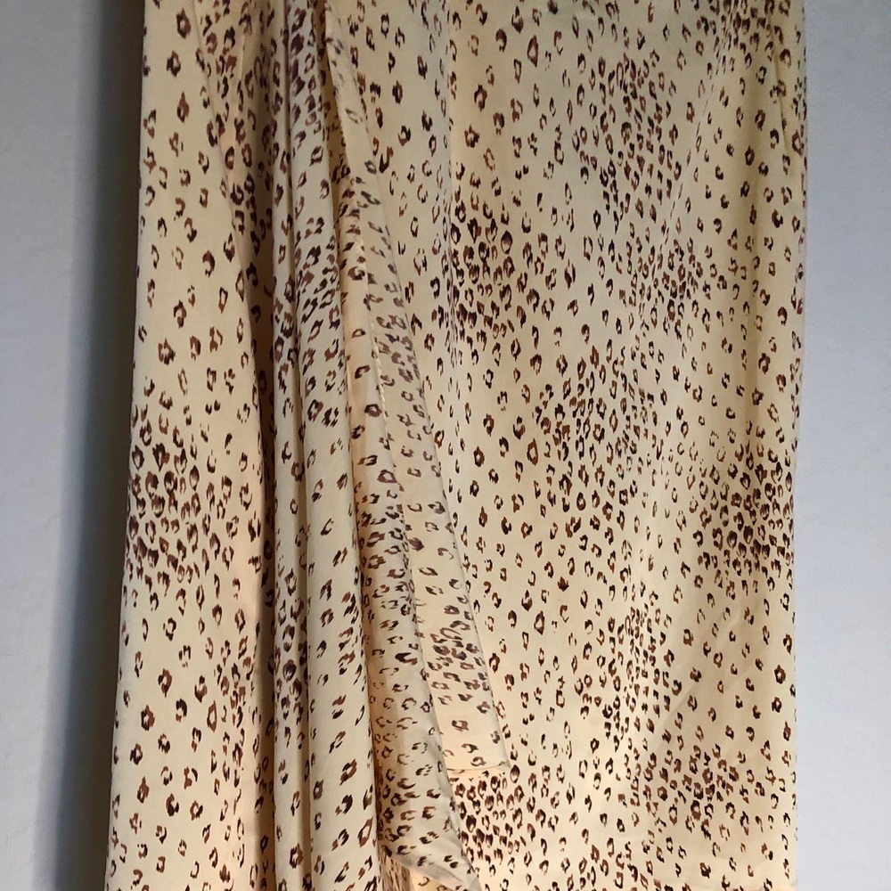 Cheetah animal print skirt